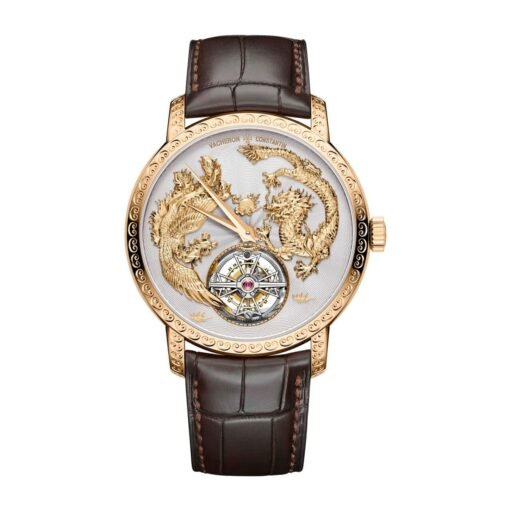 Vacheron Constantin 6040T/000R-B959 Traditionelle Pink gold Dial