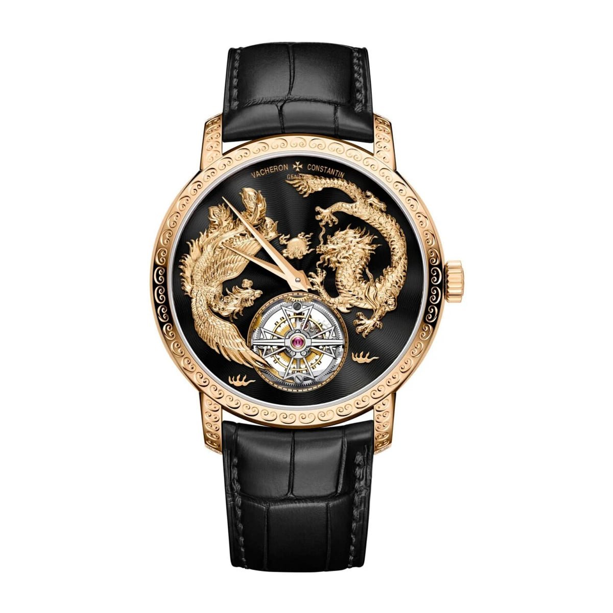 Vacheron Constantin 6040T/000R-B961 Traditionelle Black Dial