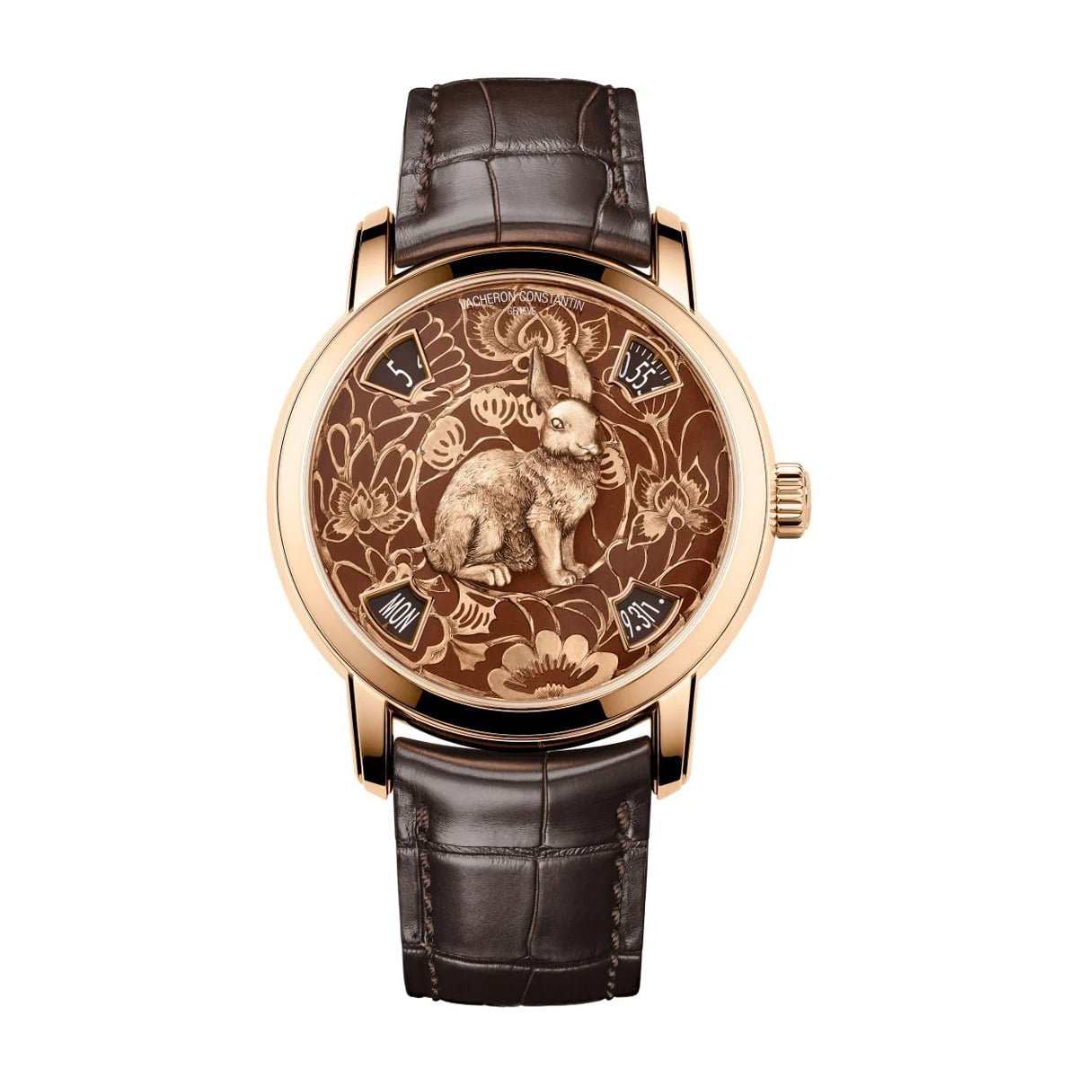 Vacheron Constantin 86073.000R.B933 Zodiac Brown Dial