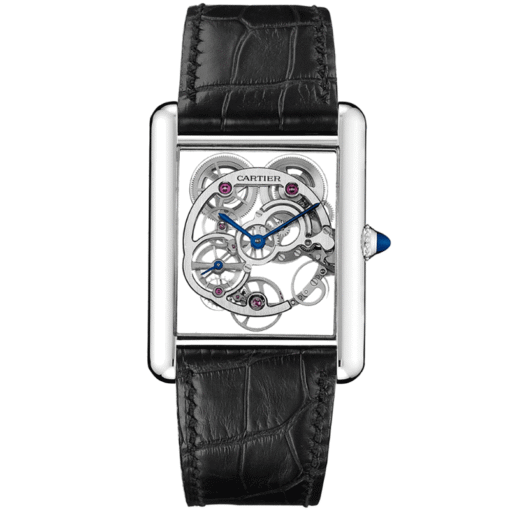 Tank Louis Cartier W5310012 Skeleton Sapphire Watch