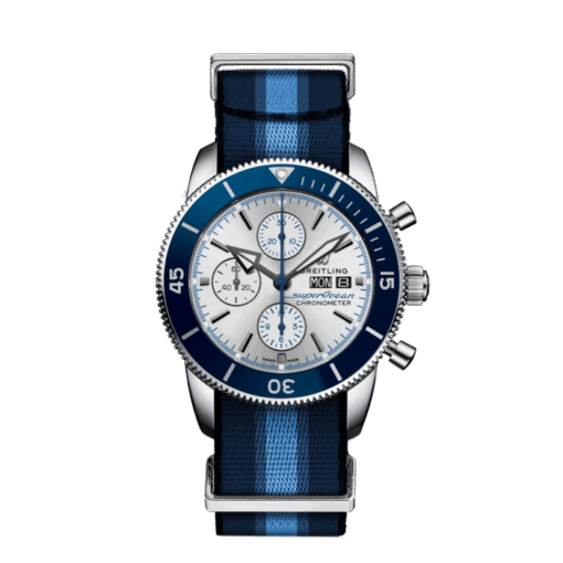 Breitling A133131A1G1W1 Superocean Heritage Chronograph 44 Ocean Conservancy Limited Edition Stainless Steel Silver Dial - Image 2