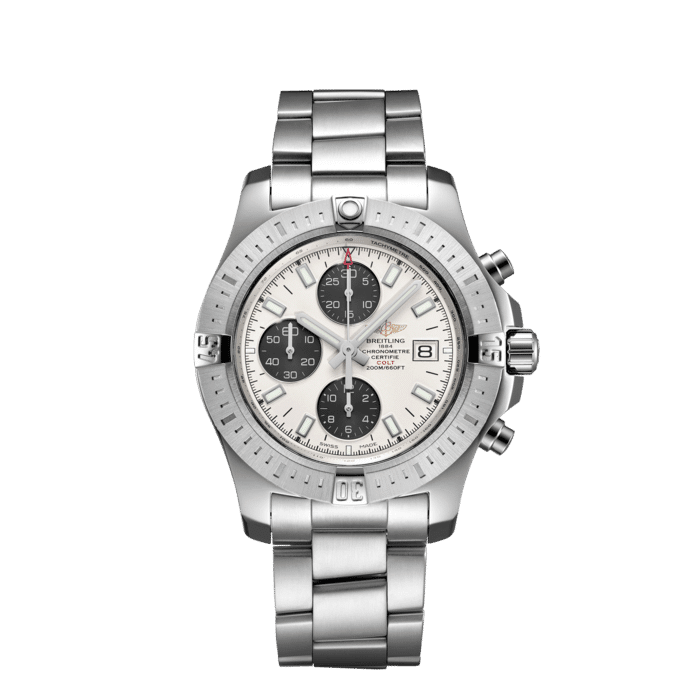 Breitling A13388111G1A1 Colt Chronograph Automatic 44mm Stainless Steel Stratus Silver Dial