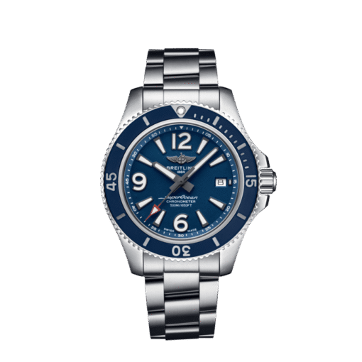 Breitling A17366D81C1A1 Superocean Automatic 42 Stainless Steel Blue Dial - Image 2