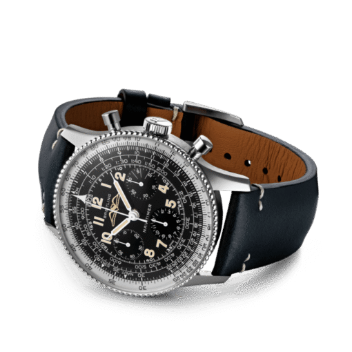 Breitling AB0910371B1X1 Navitimer Re-Edition Stainless Steel Black Dial Watch 41mm - Image 4