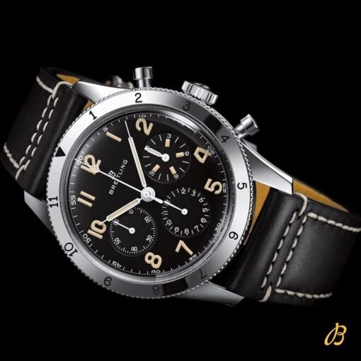 Breitling  AB0920131B1X1 Re-Edition Stainless Steel Black Dial 41mm - Image 4
