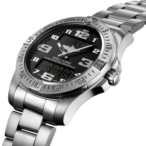 Breitling E79363101B1E1 Aerospace Evo 43mm Titanium Volcano Black Dial - Image 3