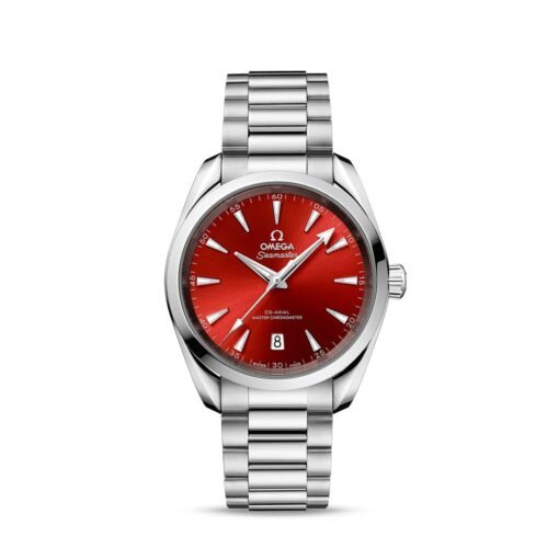 Omega 220.10.38.20.13.003 Aqua Terra Red Dial 38mm