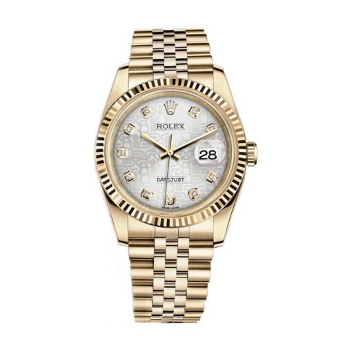 Rolex 116238-0069 Datejust Silver Diamonds Dial