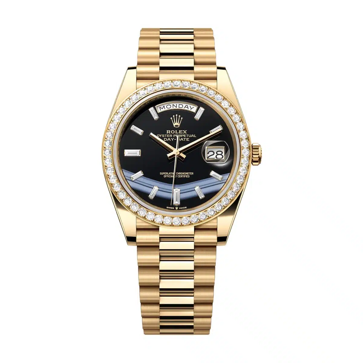 Rolex Day Date 228348RBR-0039 Black Onyx Dial