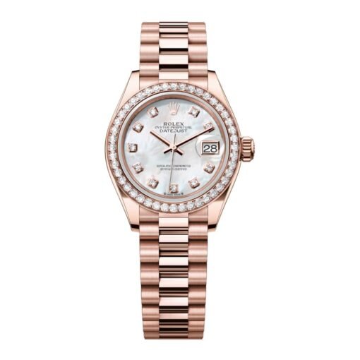 Rolex Lady-Datejust 279135RBR-0010 Mother Of Pearl Diamond Dial