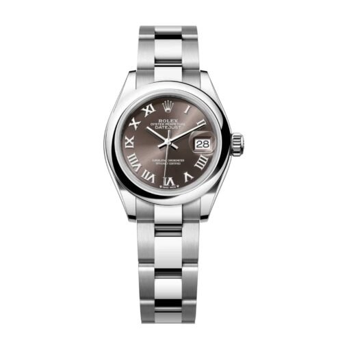 Rolex 279160-0012 Oyster Perpetual 28mm Dark Grey Dial Oyster Bracelet