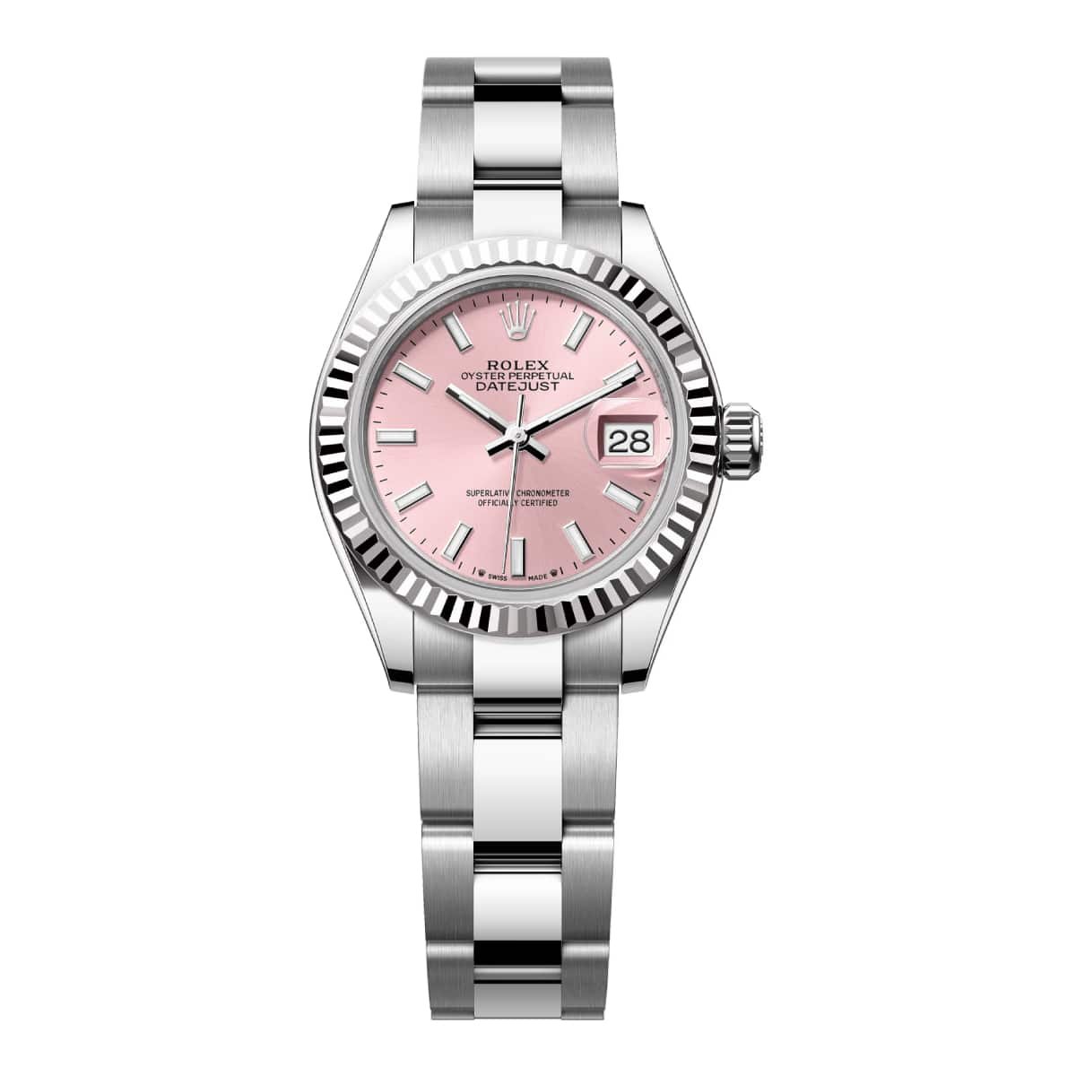 Rolex Lady-Datejust 279174-0002 Pink Dial Oyster Bracelet
