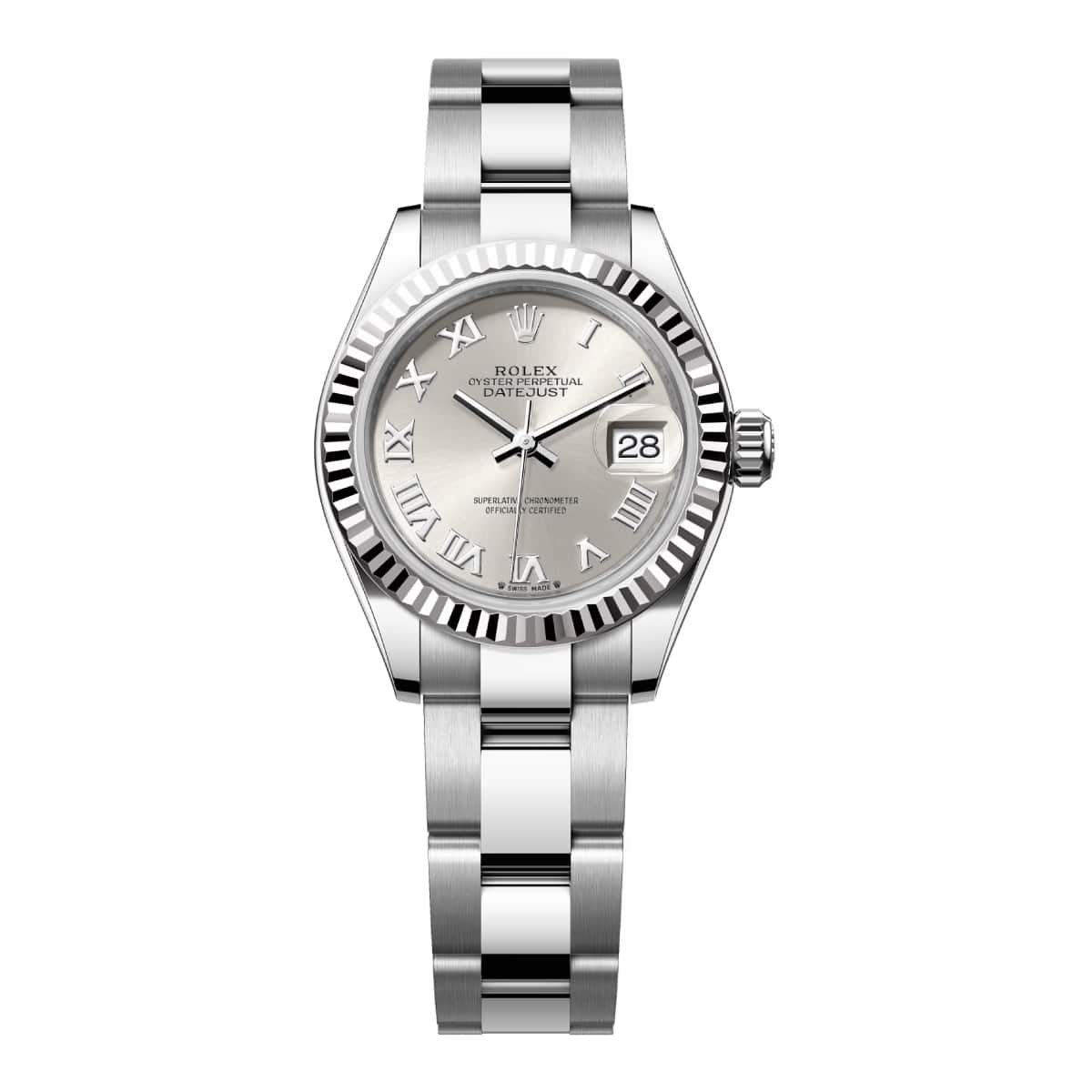 Rolex Lady-Datejust 279174-0008 Silver Roman Dial Oyster Bracelet