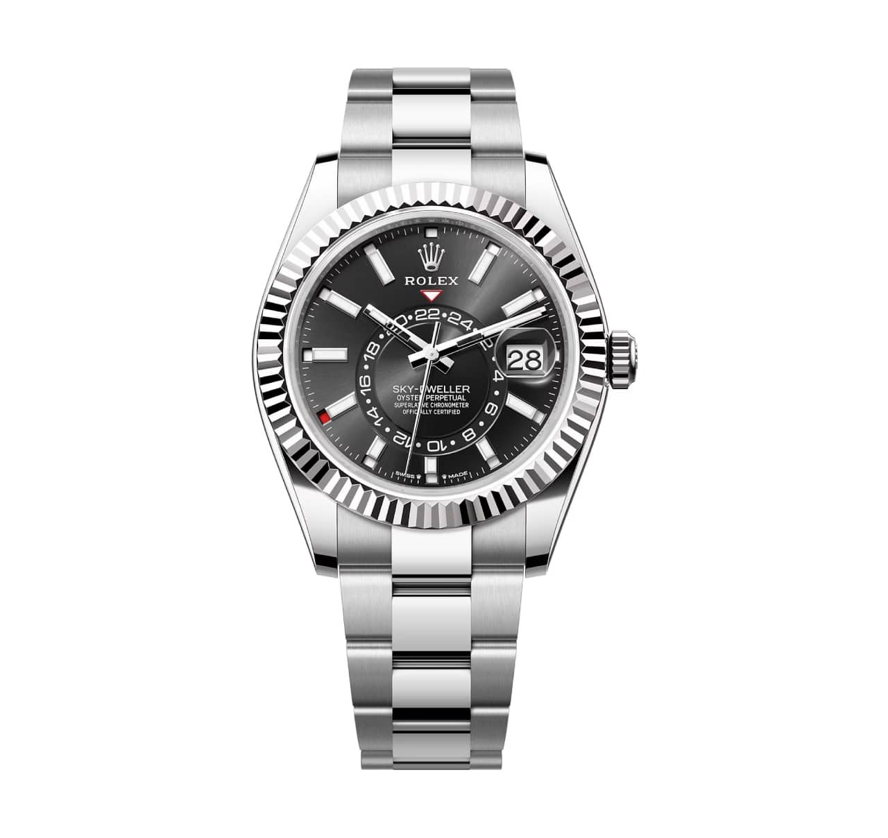Rolex Sky-Dweller 336934-0007 Black Dial Oyster Bracelet