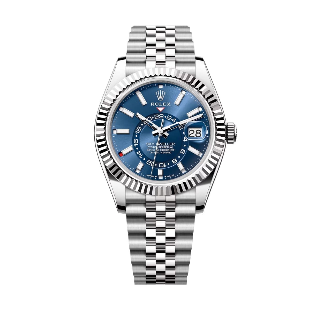 Rolex Sky-Dweller 336934-0006 Blue Dial Jubilee Bracelet