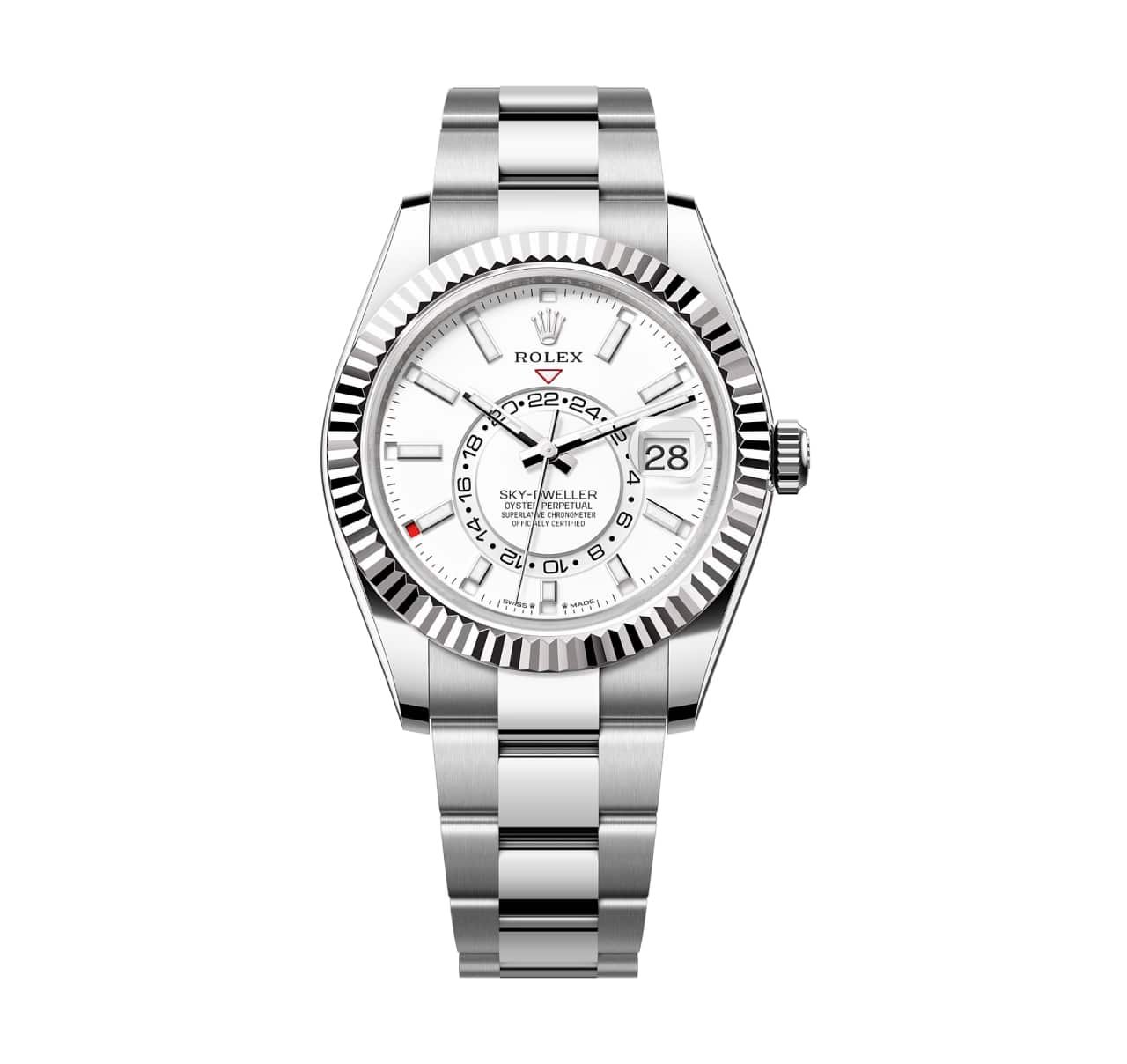 Rolex Sky-Dweller 336934-0003 White Dial Oyster Bracelet