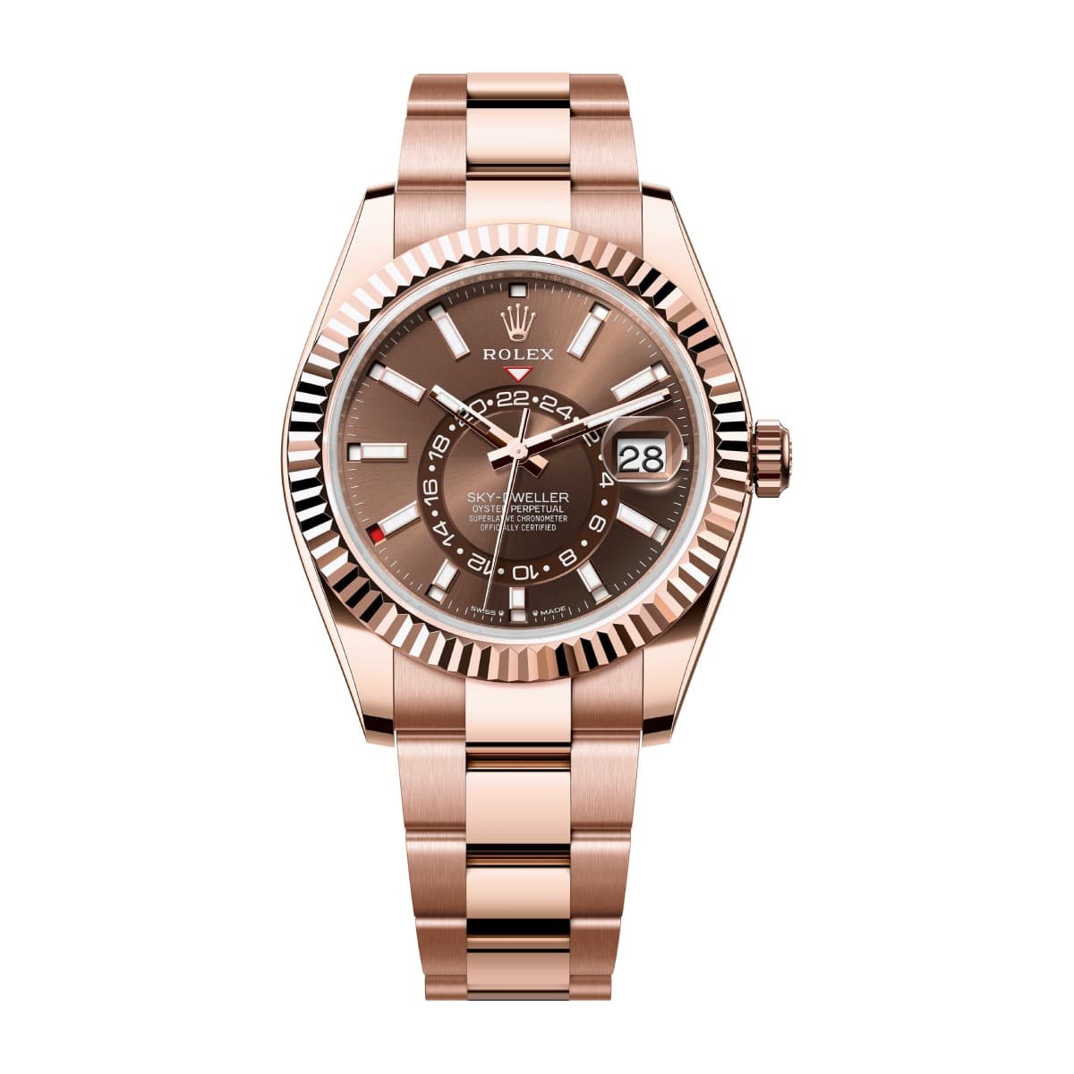 Rolex Sky-Dweller 336935-0002 Chocolate Dial Oyster Bracelet