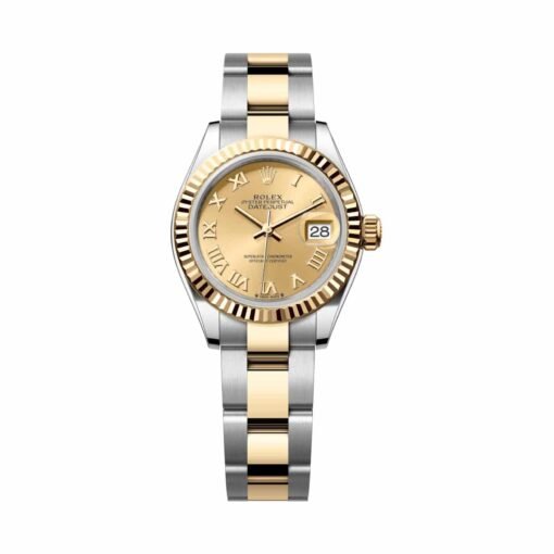 Rolex Lady-Datejust 279173-0010 Champagne Roman Dial Oyster Bracelet