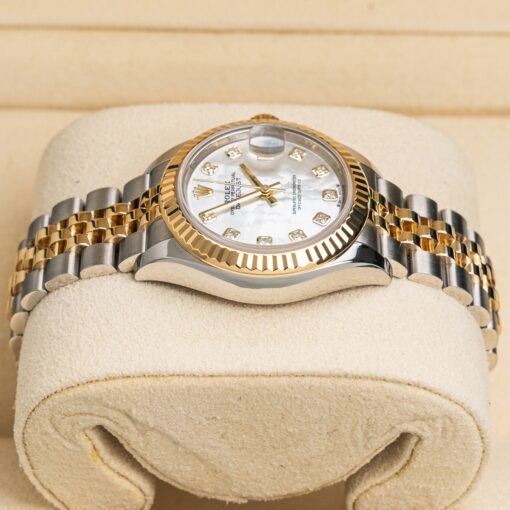Rolex Lady-Datejust 279173-0013 Mother of Pearl Diamond Dial Jubilee Bracelet - Image 4