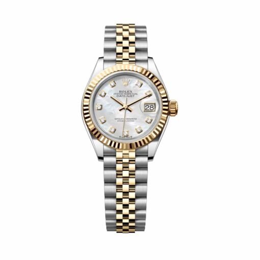 Rolex Lady-Datejust 279173-0013 Mother of Pearl Diamond Dial Jubilee Bracelet