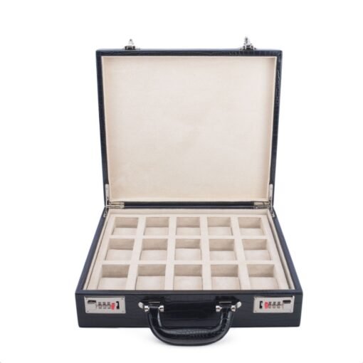 Watch Storage Briefcase for 15 Timepieces - Image 7