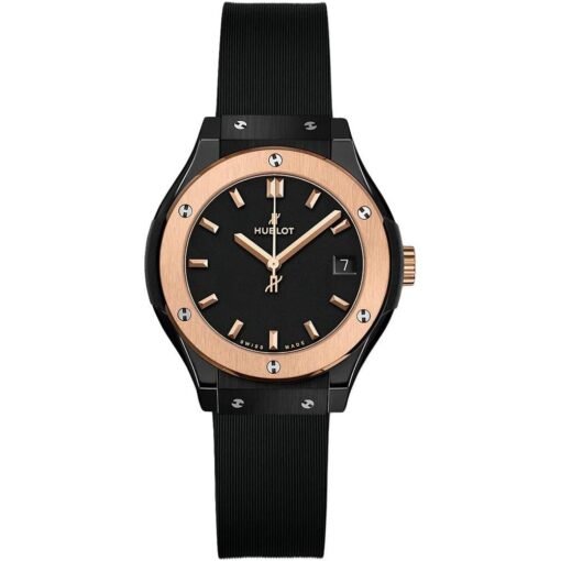 Hublot 581.co.1181.rx Classic Fusion Quartz 33mm Ladies Watch