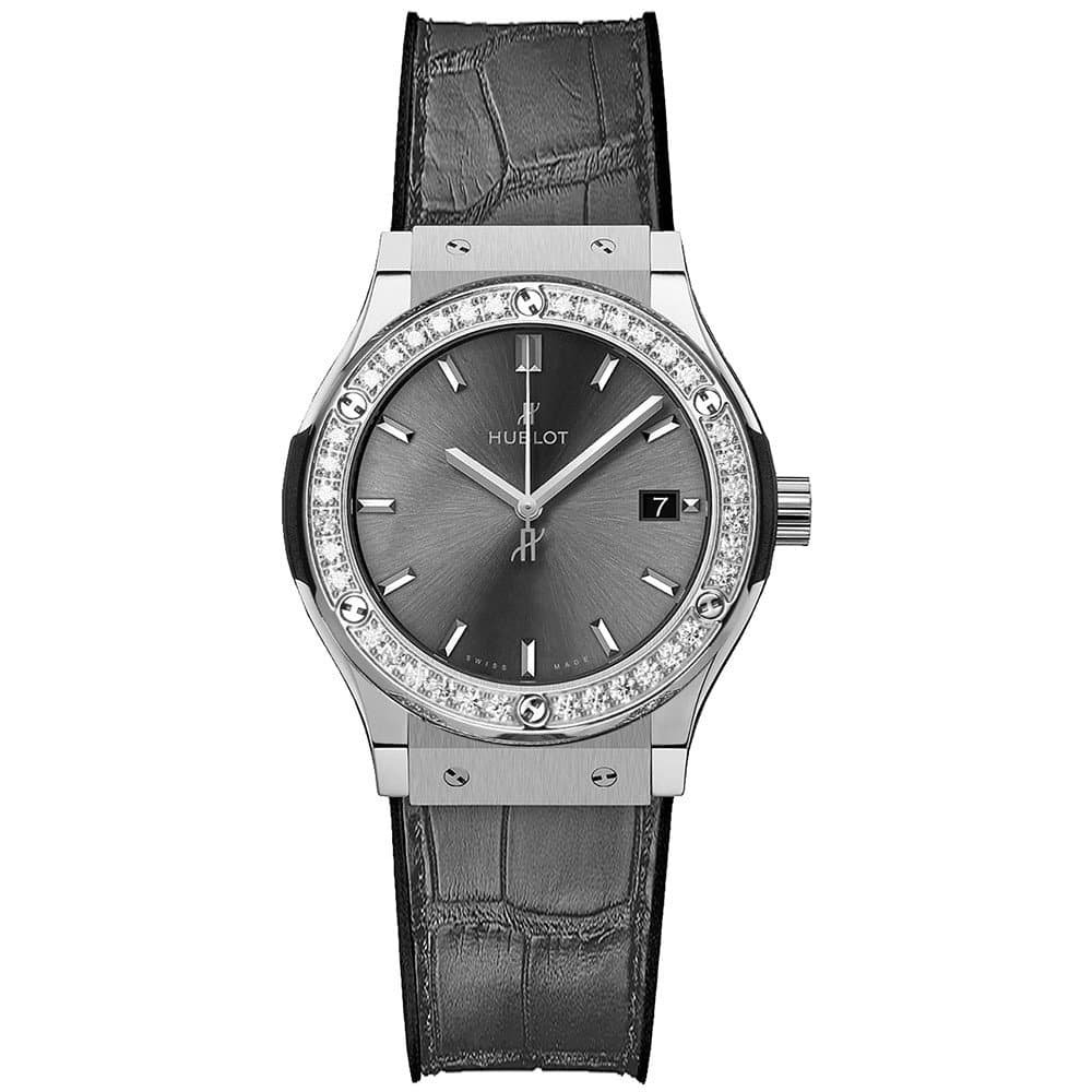 Hublot 581.nx.7071.lr.1104 Classic Fusion Quartz 33mm Ladies Watch