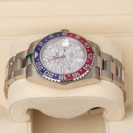 Rolex GMT-Master II 126719BLRO Pepsi Meteorite Dial 18k White Gold Watch - Image 5