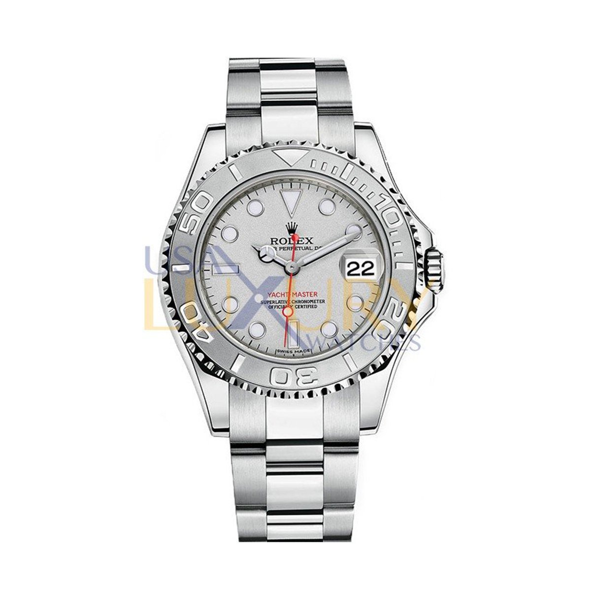 Rolex 116622 Yacht Master Steel Platinum 40mm